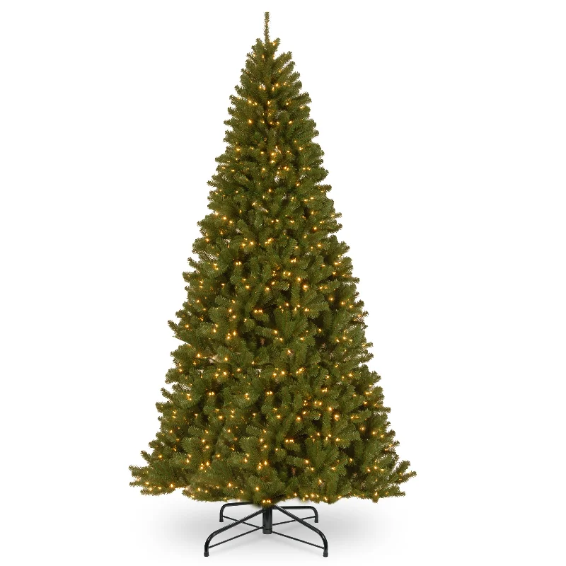 Christmas Dreamy Snowfall 10 ft. Pre-Lit North Valley Spruce Tree with Clear Lights Christmas Dreamy Snowfall 10 ft. Pre-Lit North Valley Spruce Tree with Clear Lights