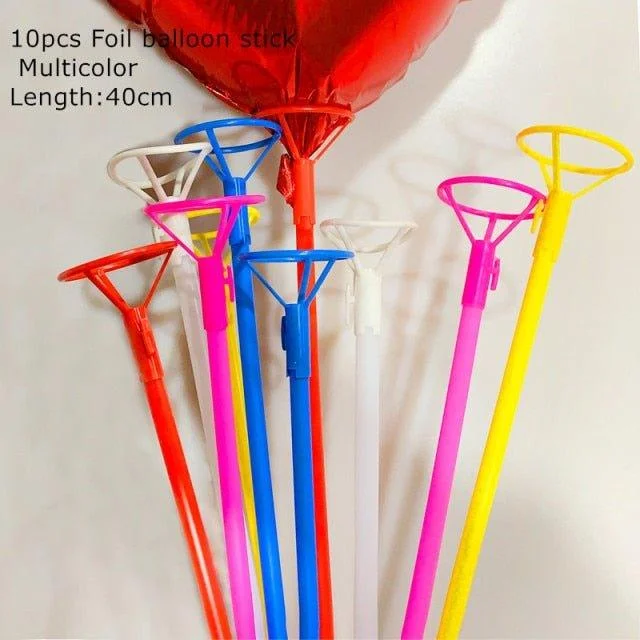 10pcs Foil Stick Mix