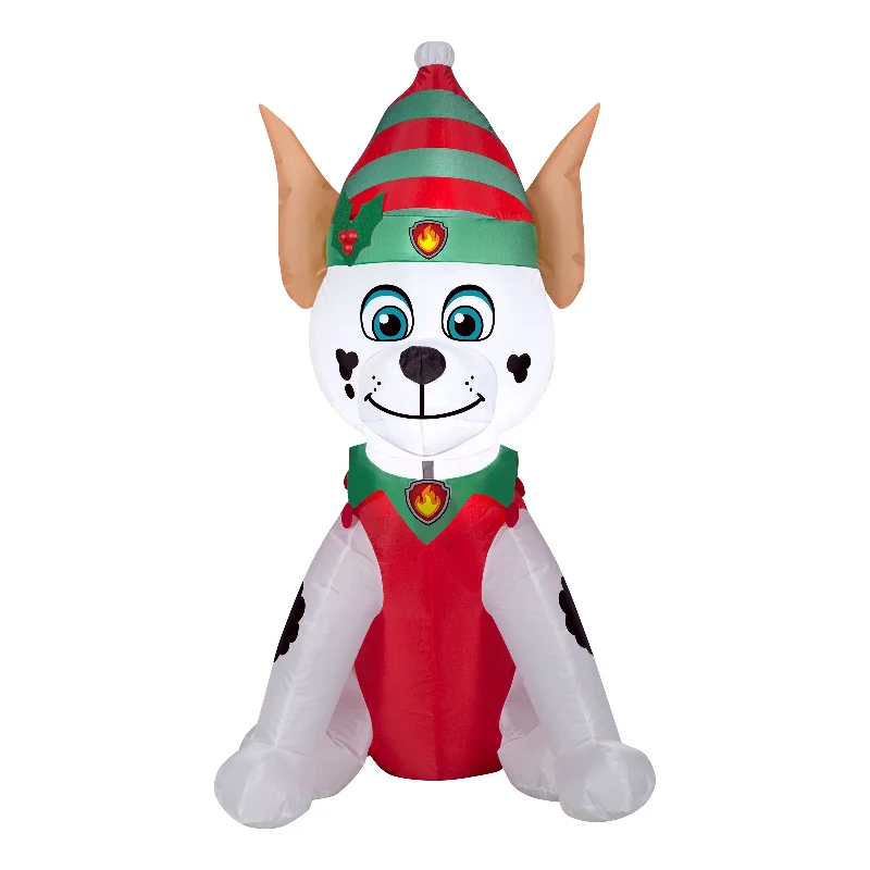 Christmas Jolly Festivities 3.5 ft. Inflatable Elf Paw Patrol Marshall Dalmatian with LED Lights Christmas Jolly Festivities 3.5 ft. Inflatable Elf Paw Patrol Marshall Dalmatian with LED Lights