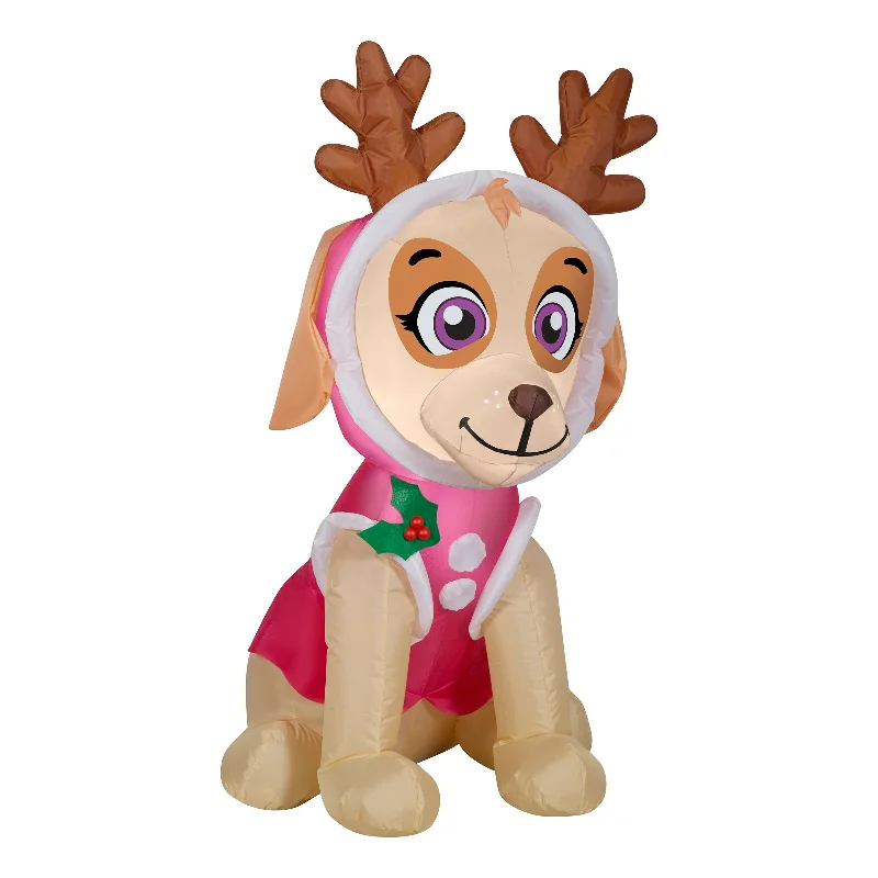 Christmas Magical Traditions 3.5 ft. Inflatable Skye from Paw Patrol with LED Lights Christmas Magical Traditions 3.5 ft. Inflatable Skye from Paw Patrol with LED Lights