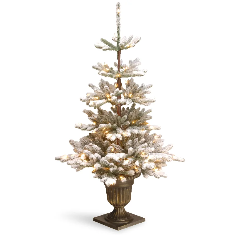 Christmas Church Service 4.5 ft. Pre-Lit Imperial Spruce Blue Tree with Clear Lights Christmas Church Service 4.5 ft. Pre-Lit Imperial Spruce Blue Tree with Clear Lights