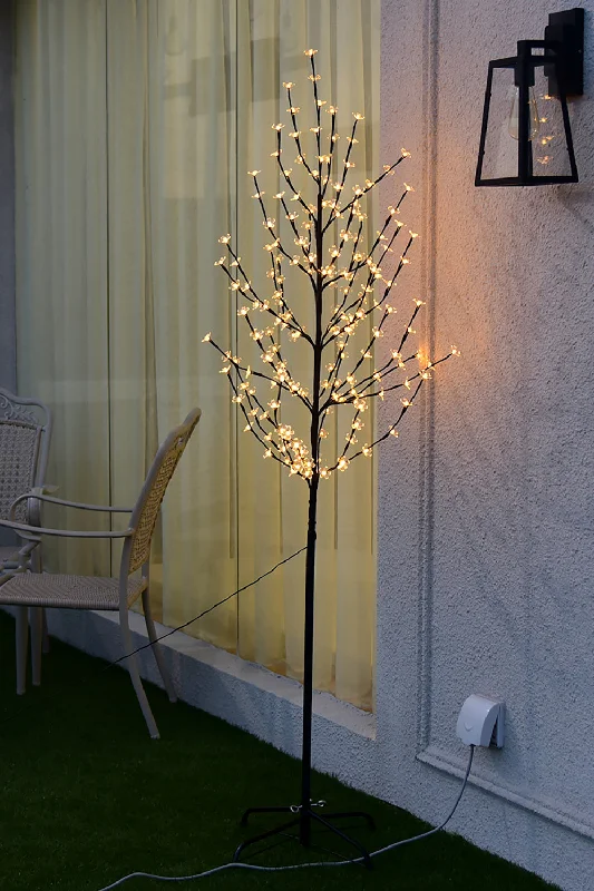 5' Lighted Cherry Blossom Tree