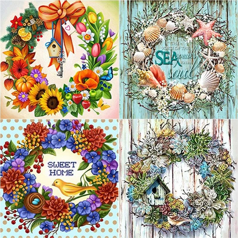 Christmas Family Traditions New 5D Diamond Embroidery Paintings