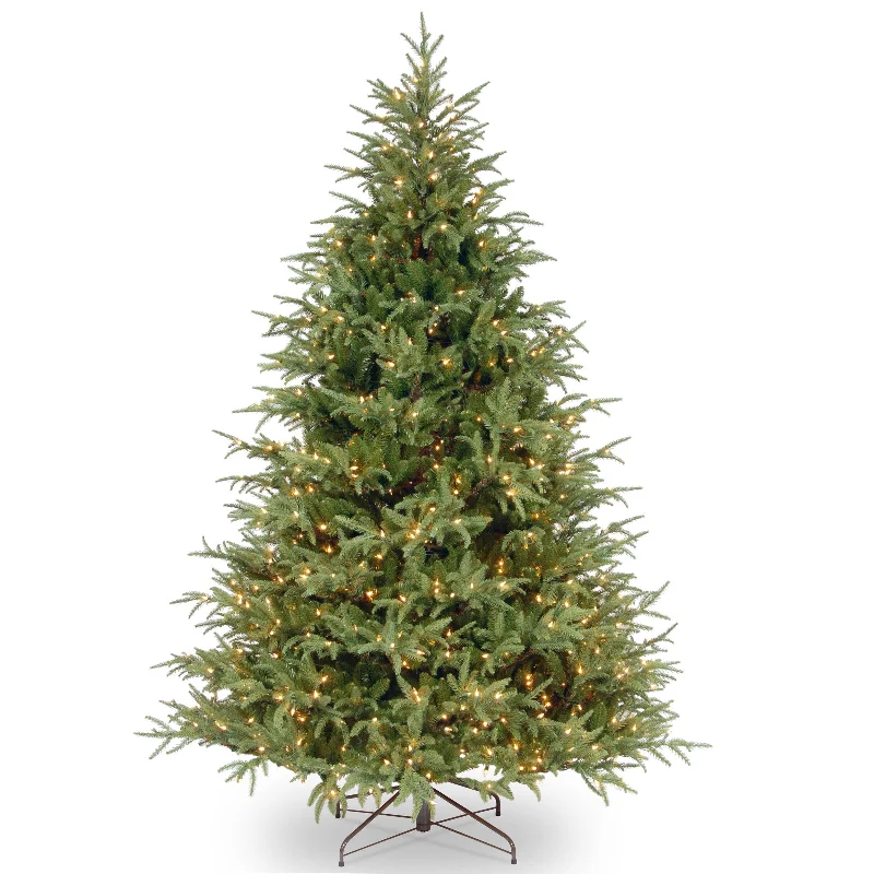 6.5 ft. Pre-Lit Fraser Grande Tree with Dual Color LED Lights