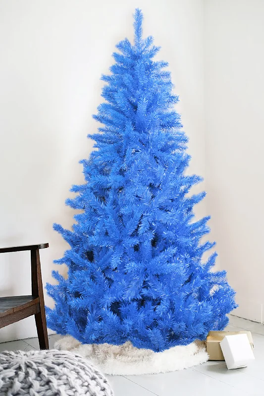 Christmas Cozy Indoor Nights 6' Blue Norway Pine Tree