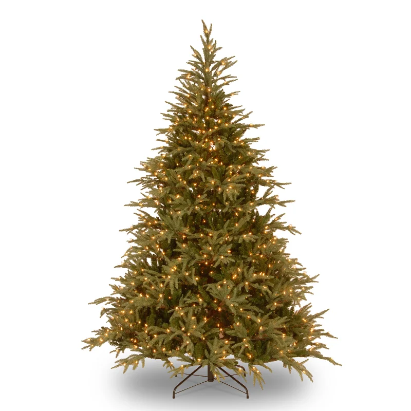 Christmas Caroling 6 ft. Pre-Lit Fraser Grande Tree with Dual Color LED Lights