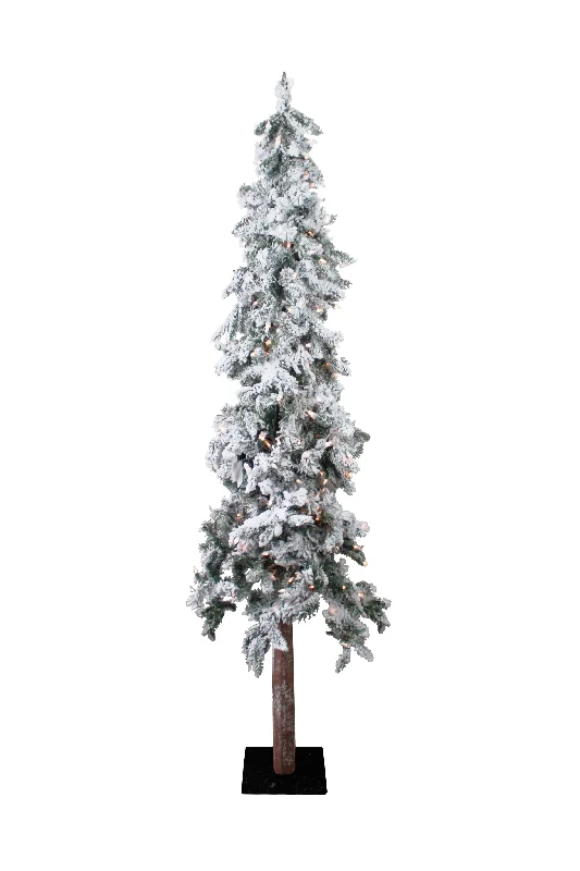 Christmas Homemade Gingerbread 6' Prelit Natural Alpine Tree