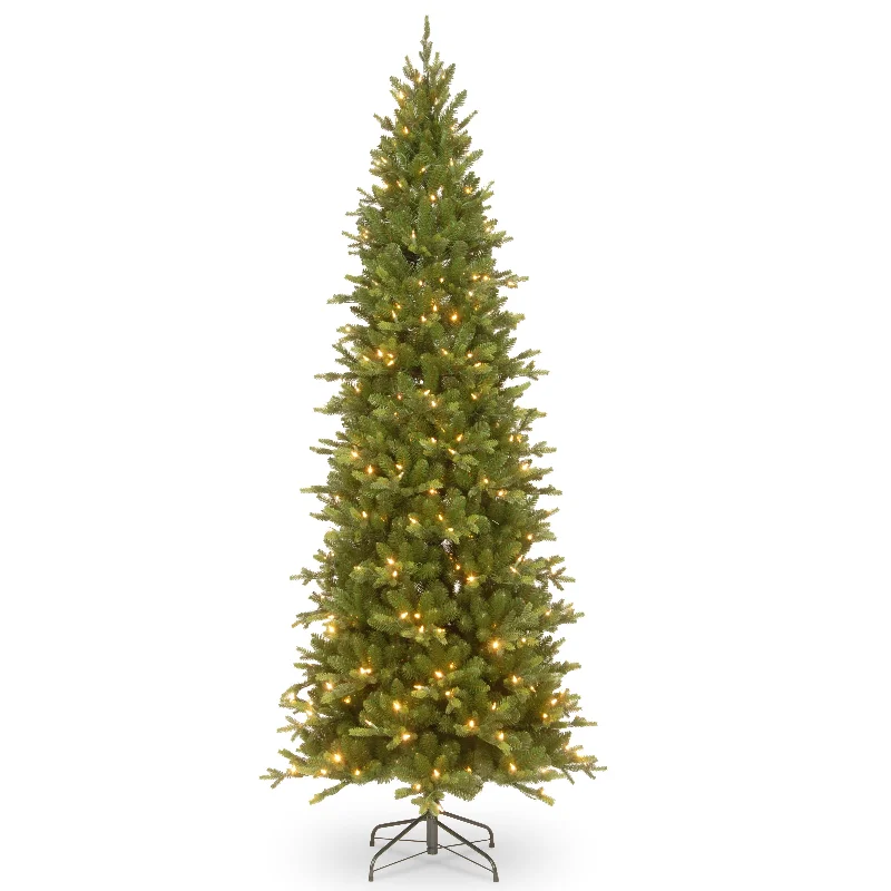 Christmas Bells 7.5 ft. Pre-Lit Ashland Spruce Slim Tree with PowerConnect Clear Lights Christmas Bells 7.5 ft. Pre-Lit Ashland Spruce Slim Tree with PowerConnect Clear Lights