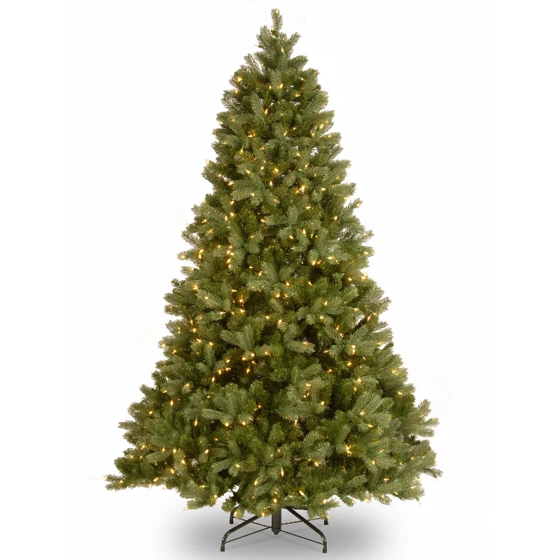 Christmas Snow Globe Decorations 7.5 ft. Pre-Lit Downswept Douglas Fir Tree with PowerConnect Clear Lights Christmas Snow Globe Decorations 7.5 ft. Pre-Lit Downswept Douglas Fir Tree with PowerConnect Clear Lights