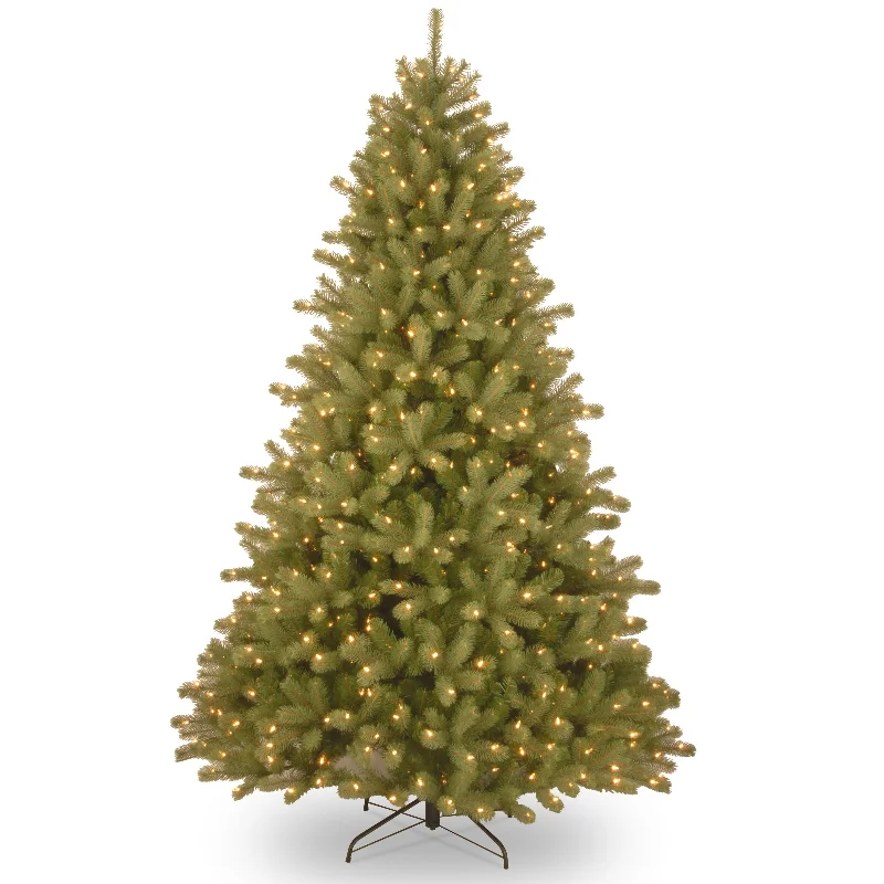 Christmas Bells 7.5 ft. Pre-Lit Lakewood Spruce Tree with PowerConnect Clear Lights