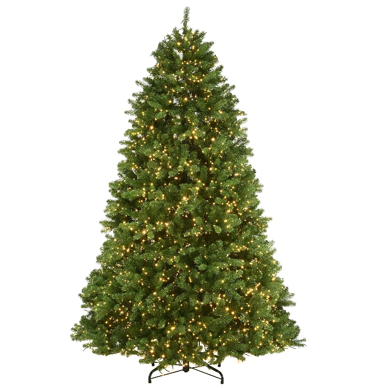 Christmas Scented Holiday Candles 7.5 ft. Pre-Lit Newberry Spruce Tree with Dual Color LED Cosmic Lights Christmas Scented Holiday Candles 7.5 ft. Pre-Lit Newberry Spruce Tree with Dual Color LED Cosmic Lights