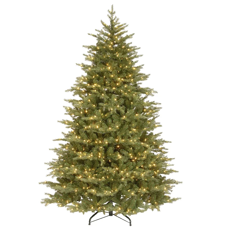 Christmas Magical Holiday Atmosphere 7.5 ft. Pre-Lit Nordic Spruce Medium Tree with Dual Color LED Lights Christmas Magical Holiday Atmosphere 7.5 ft. Pre-Lit Nordic Spruce Medium Tree with Dual Color LED Lights