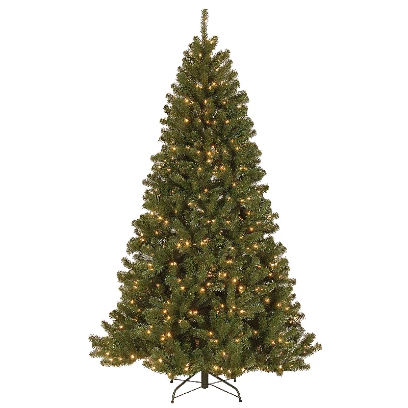 Christmas Cozy Holiday Magic 7.5 ft. Pre-Lit North Valley Spruce Tree with PowerConnect Dual Color LED Lights Christmas Cozy Holiday Magic 7.5 ft. Pre-Lit North Valley Spruce Tree with PowerConnect Dual Color LED Lights