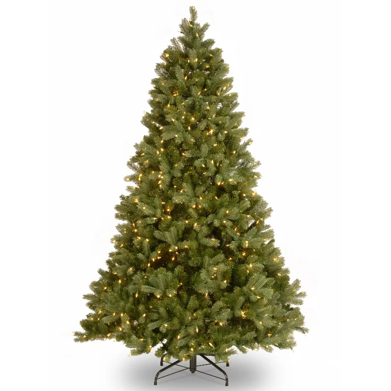 7 ft. Pre-Lit Downswept Douglas Fir Tree with Clear Lights