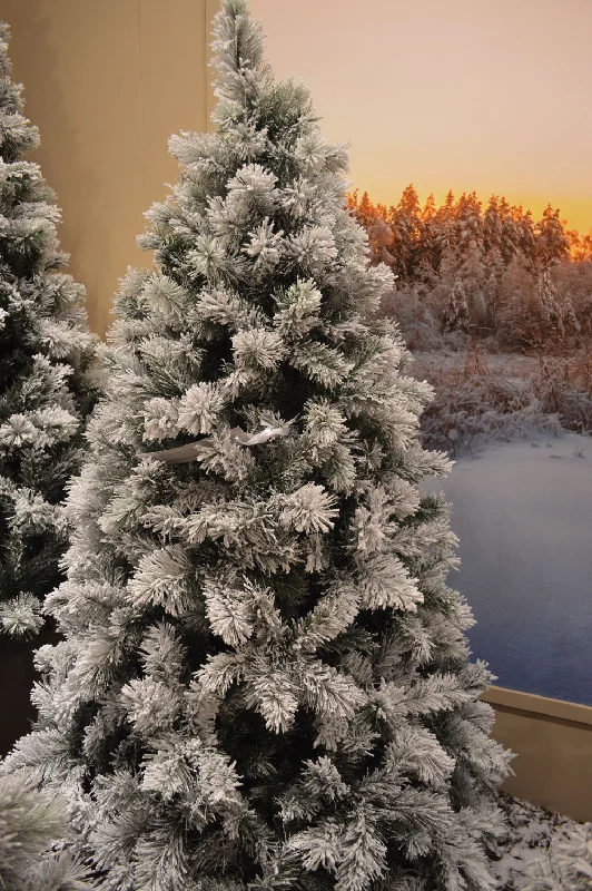 Christmas Festive Santa Hats 7ft (210cm) Snowy Vancouver Mixed Pine Artificial Christmas Tree Green 800 tips Christmas Festive Santa Hats 7ft (210cm) Snowy Vancouver Mixed Pine Artificial Christmas Tree Green 800 tips