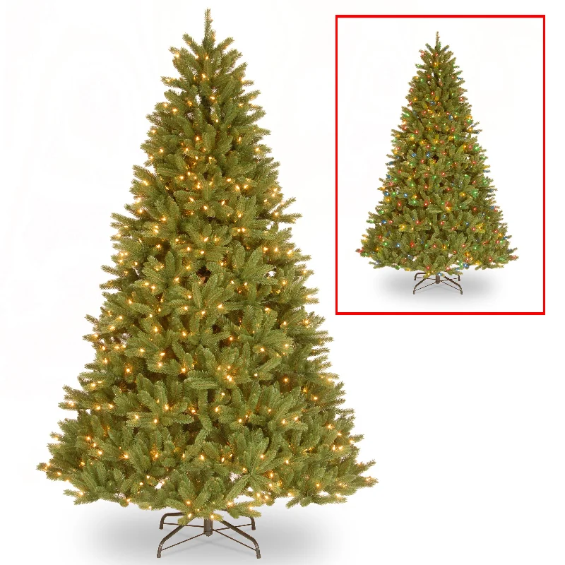 Christmas Wishes 9 ft. Pre-Lit Grande Fir Tree with Dual Color LED Lights