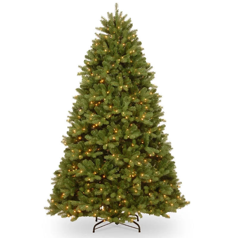 Christmas Peaceful Holiday Mornings 9 ft. Pre-Lit Newberry Spruce Tree with Clear Lights Christmas Peaceful Holiday Mornings 9 ft. Pre-Lit Newberry Spruce Tree with Clear Lights