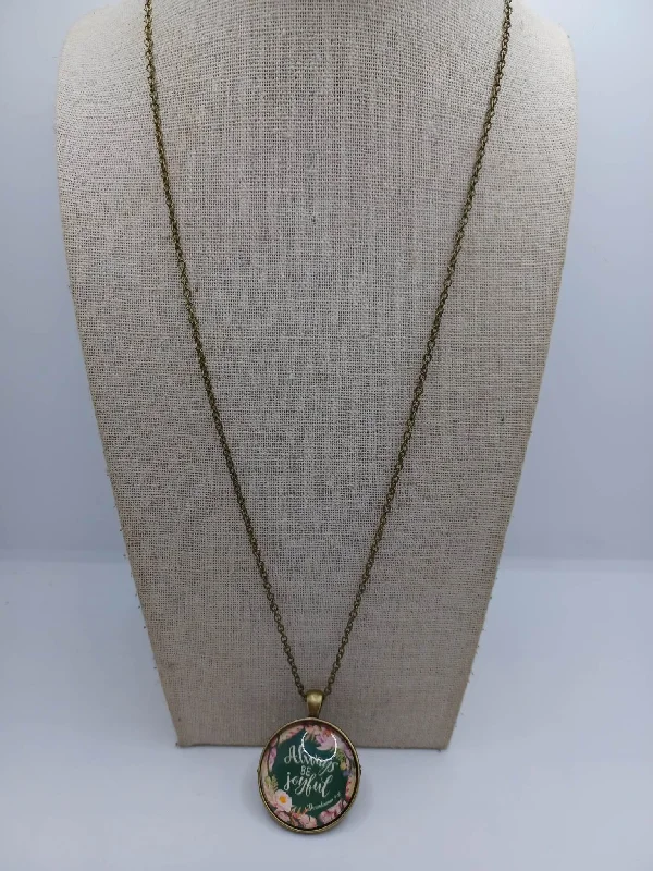 Christmas Glowing Christmas Stars Always Be Joyful Necklace