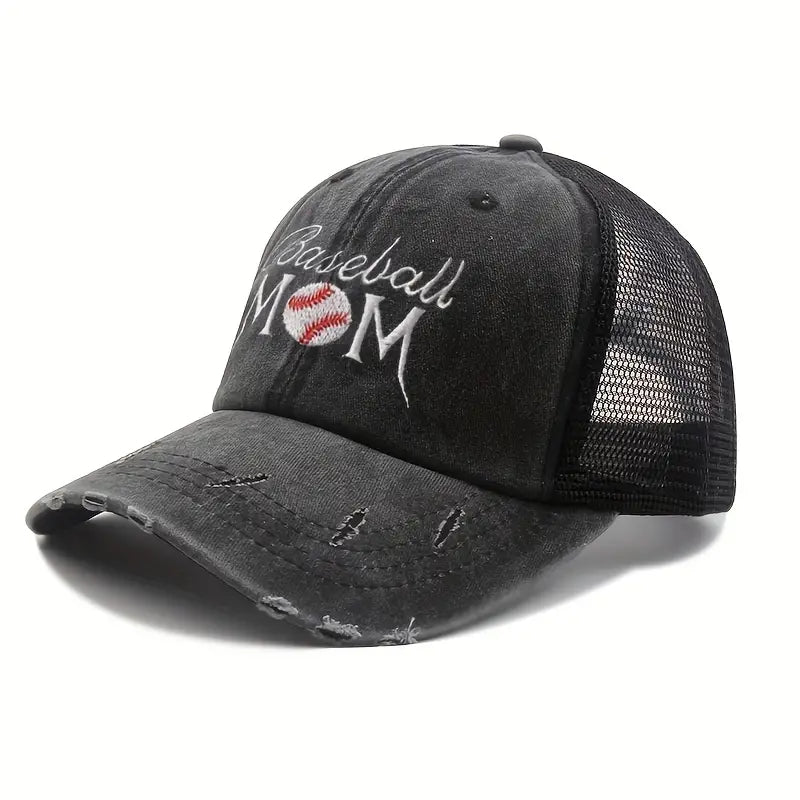 Christmas Magic Baseball Mom Ponytail Style Hat