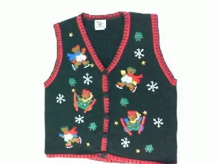 Beary Fun Holiday Vacation-Small Christmas Sweater