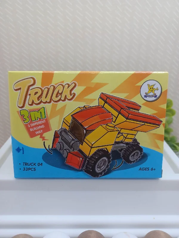 Christmas Cheer Construction Building Block Set #1