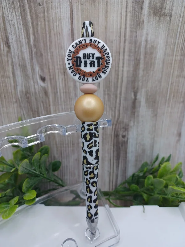 Christmas Eve Buy Dirt Beaded Ink Pen