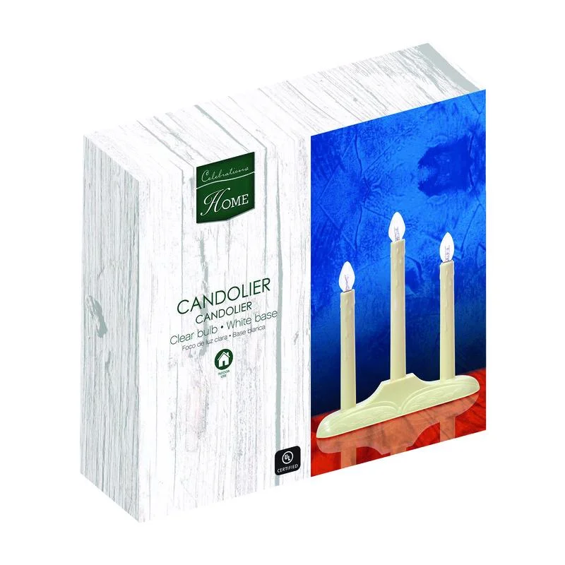 Holiday Treats Celebrations White Candolier