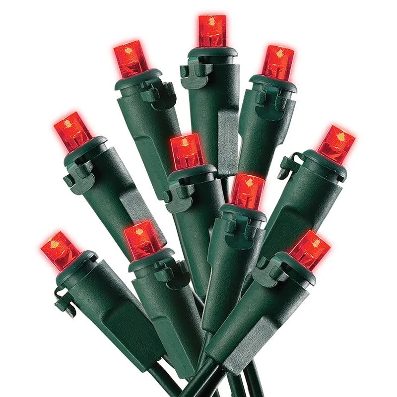 Christmas Storytelling Around Fire Celebrations Red Micro LED Indoor and Outdoor 50 Light Set 16 L ft. Christmas Storytelling Around Fire Celebrations Red Micro LED Indoor and Outdoor 50 Light Set 16 L ft.