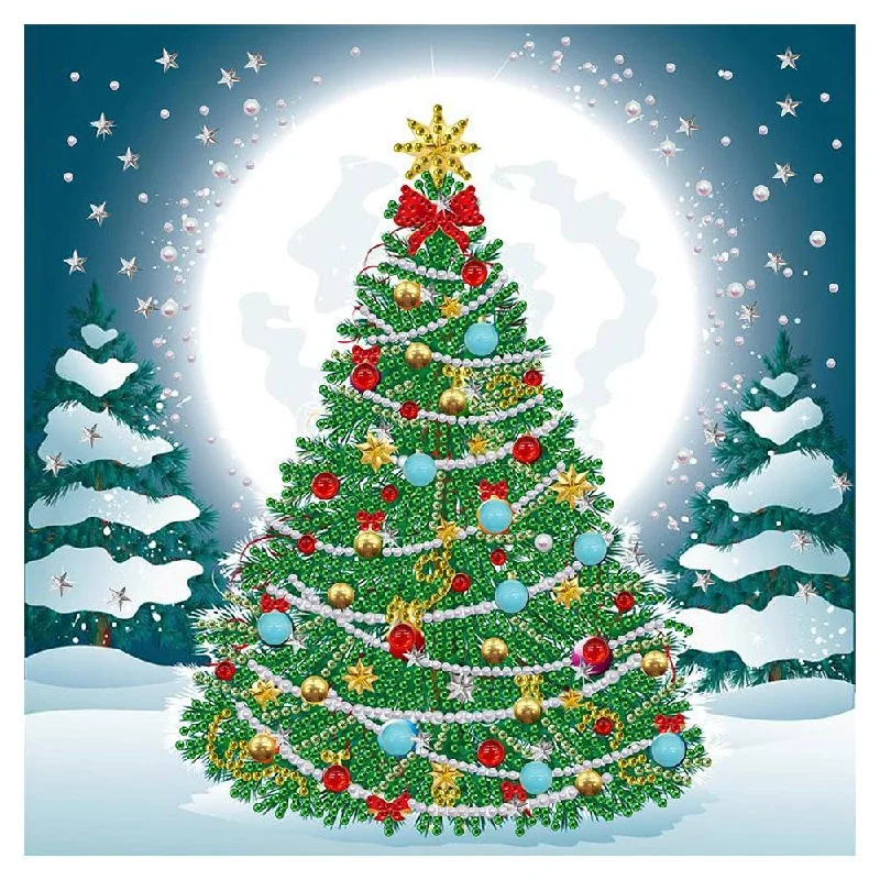 Christmas Baking Christmas Tree Cross Stitch Rhinestone Mosaic Diamond Embroidery Painting Kit Christmas Baking Christmas Tree Cross Stitch Rhinestone Mosaic Diamond Embroidery Painting Kit