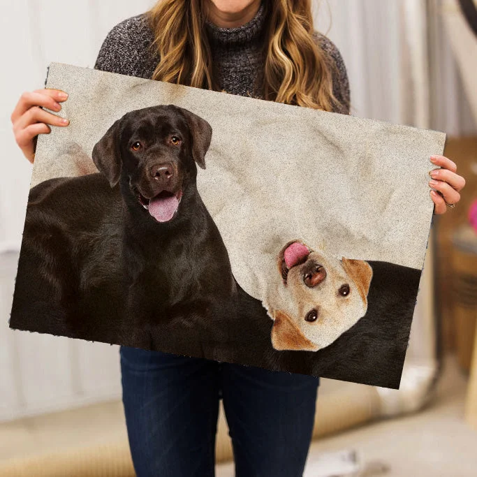 Cool Labrador Retriever Doormat - Dog Doormat for Labrador Retriever Lover Dog Lover Gift for Dog Mom Dog Dad Dog Owner - Dog Door Mat for Indoor Outdoor Decoration - JDM54 A02M01 Cool Labrador Retriever Doormat - Dog Doormat for Labrador Retriever Lover Dog Lover Gift for Dog Mom Dog Dad Dog Owner - Dog Door Mat for Indoor Outdoor Decoration - JDM54 A02M01
