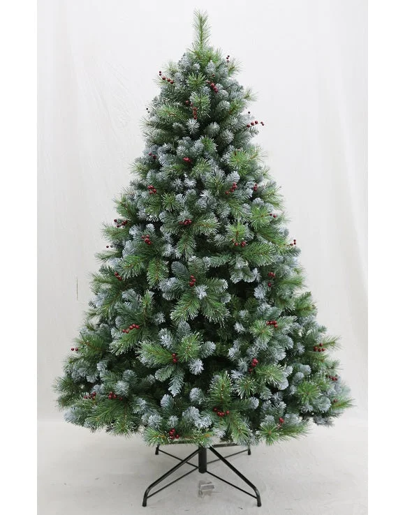 Christmas Mistletoe Christmas Tree <br> 7ft Westminster Pine Tree with Artificial Berries (213cm) Christmas Mistletoe Christmas Tree <br> 7ft Westminster Pine Tree with Artificial Berries (213cm)