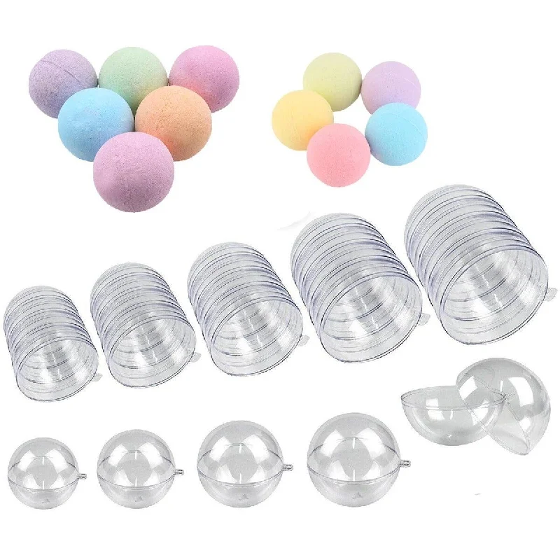 Christmas Eve Clear Plastic Bath Bomb Mold