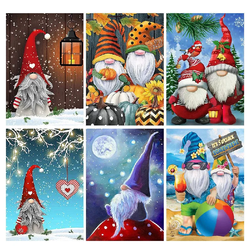 Christmas Cheerful Holiday Atmosphere DIY Diamond Painting Santa, Pumpkin Cross Stitch Christmas Cheerful Holiday Atmosphere DIY Diamond Painting Santa, Pumpkin Cross Stitch