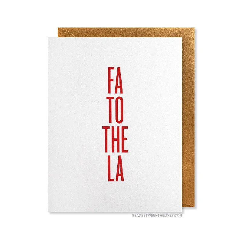 Christmas Stocking Stuffers Fa To The La Card