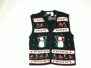 Christmas Cozy Warm Blankets Festive and Funky-Large Christmas Sweater