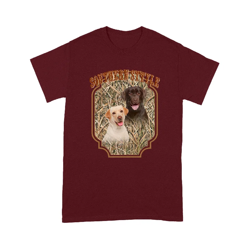 Funny Dog Lover T-shirt - Hunting Dog T-shirt - Southern Style Shirt - Gift for Hunter, Dog Lover, Labrador Retriever Shirt - JTSD132 A02M01 Funny Dog Lover T-shirt - Hunting Dog T-shirt - Southern Style Shirt - Gift for Hunter, Dog Lover, Labrador Retriever Shirt - JTSD132 A02M01
