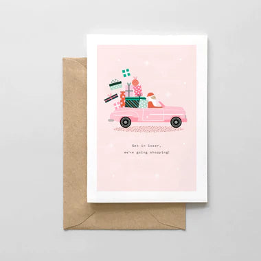 Christmas Enchanting Celebrations Get In Loser Card