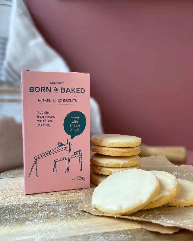 Christmas Church Service Gin & Tonic Biscuits | Born & Baked