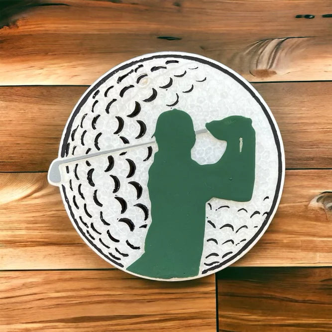 Christmas Twinkling Festive Lights Golf Freshie - PREORDER