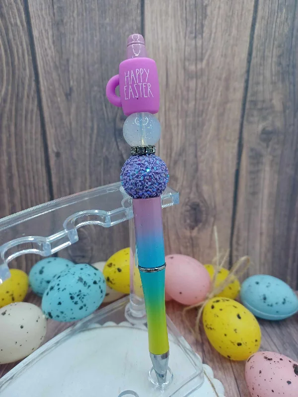Christmas Festive Candle Arrangements Happy Easter Beaded Ink Pen