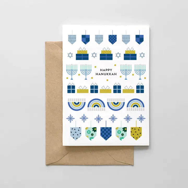 Happy Hanukkah Collage Card