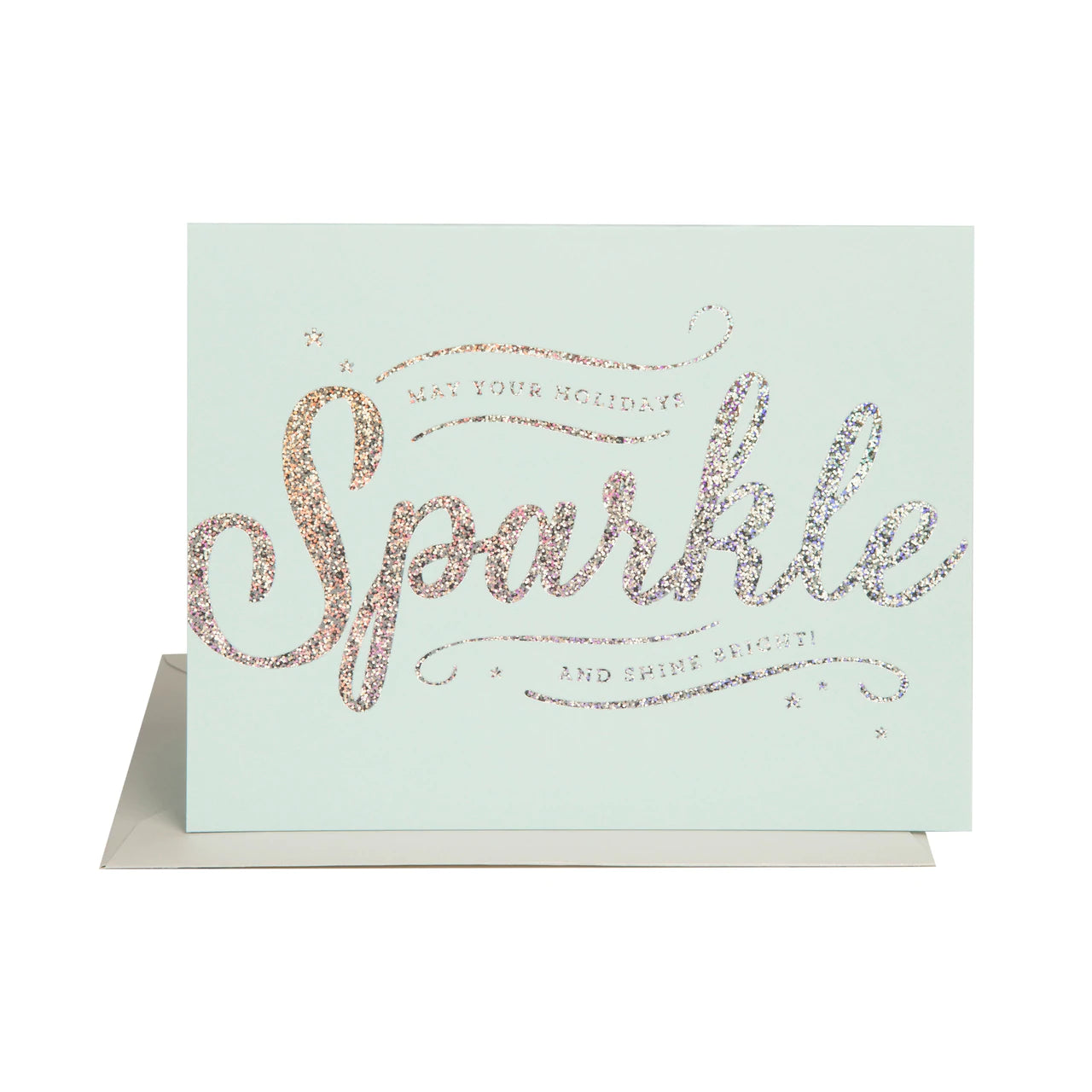 Christmas Star Holiday Sparkle Card