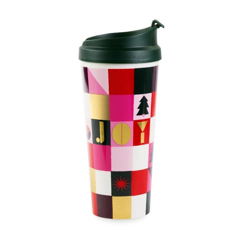 Christmas Dinner Joy Acrylic 16 oz Travel Mug