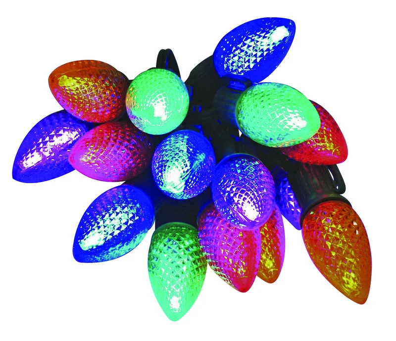 Christmas Joy Celebrations LED C7 Multicolored Replacement Christmas Light Bulbs