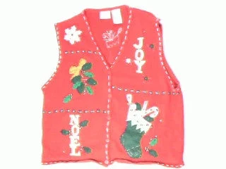 Christmas Cozy Indoor Nights Let's Be Joyful-Medium Christmas Sweater