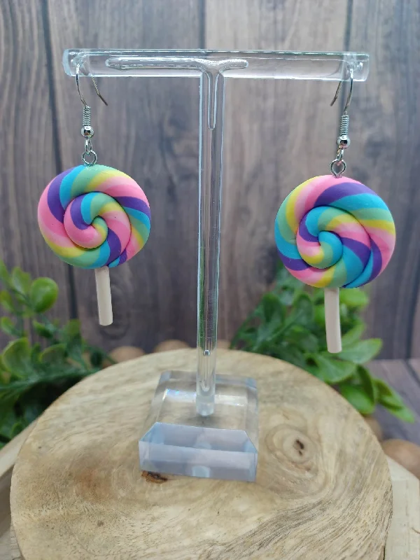 Christmas Presents Lollipop Sucker Earrings
