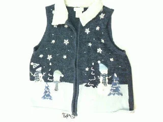 Holiday Treats Looking A Little Blue Small Christmas Sweater