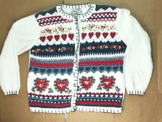 Christmas Presents Love My Heart-Small Christmas Sweater