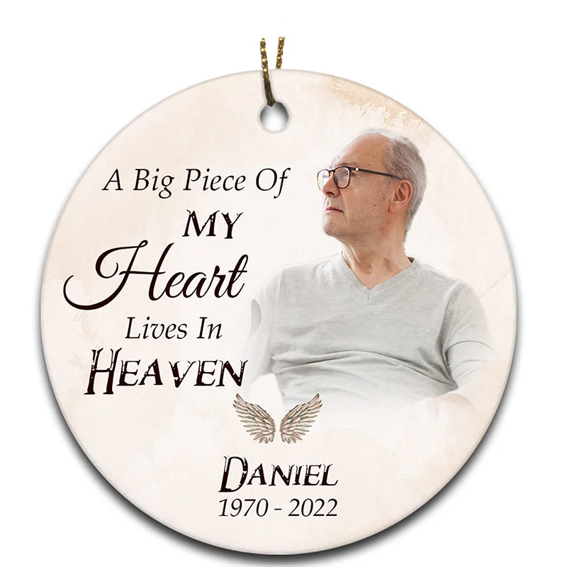 Memorial Christmas Ornament - Remembrance Ornament Sympathy Gift For Loss Of Loved One Mom Dad Son In Heaven ODT122 Memorial Christmas Ornament - Remembrance Ornament Sympathy Gift For Loss Of Loved One Mom Dad Son In Heaven ODT122