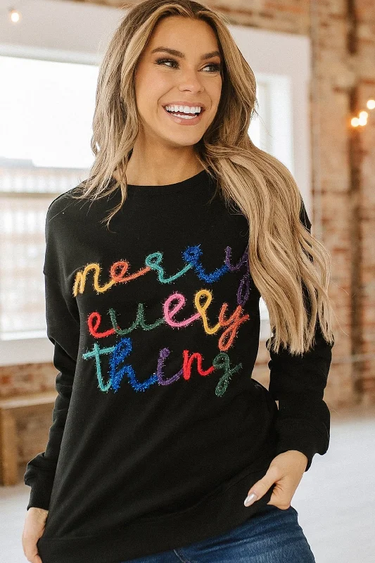 Christmas Countdown Merry Everything Sweatshirt | S-XL